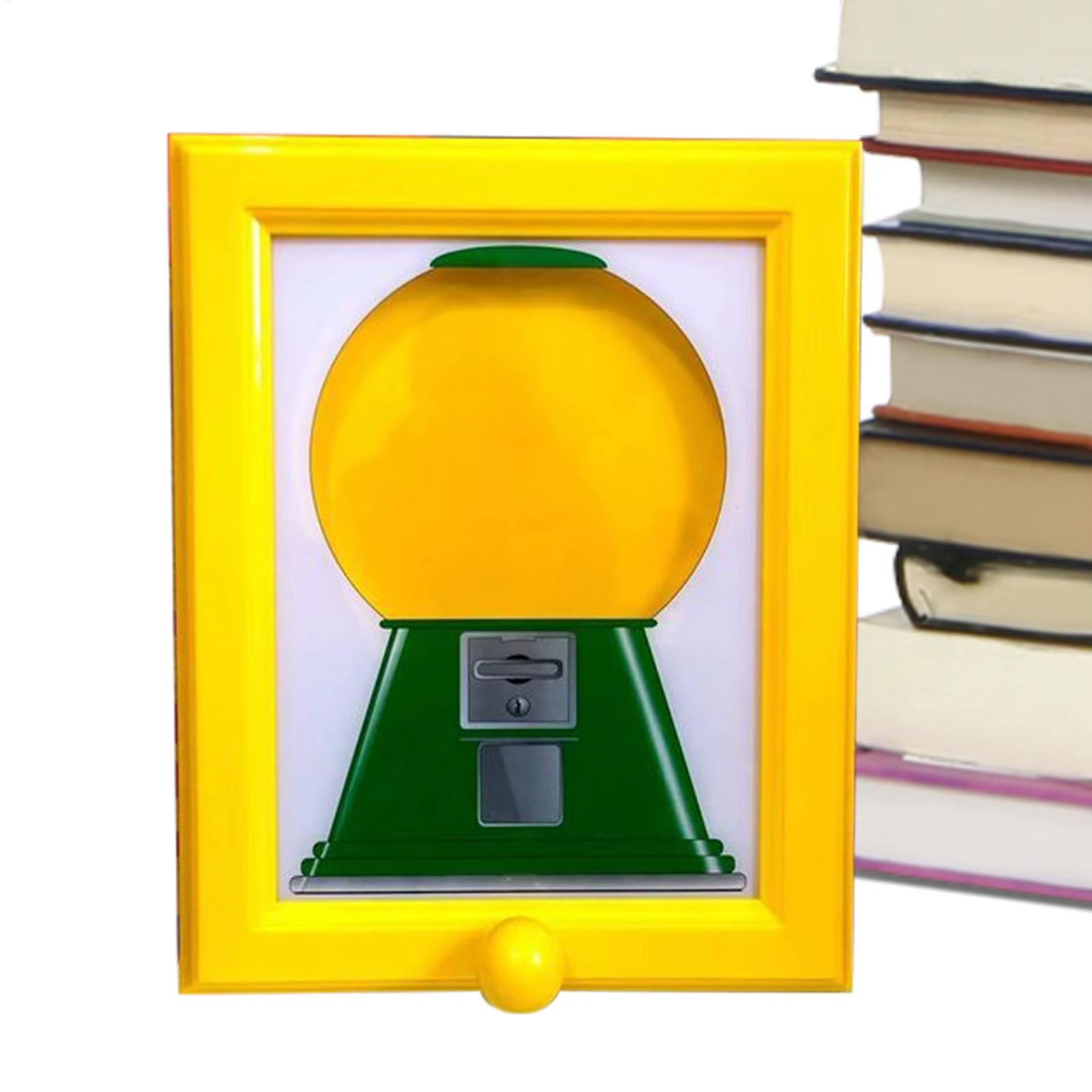 NEW Candy Dispenser Picture Frame Wall Candy Dispenser Picture Frame Creative Vending Toy Decorative Snack Container