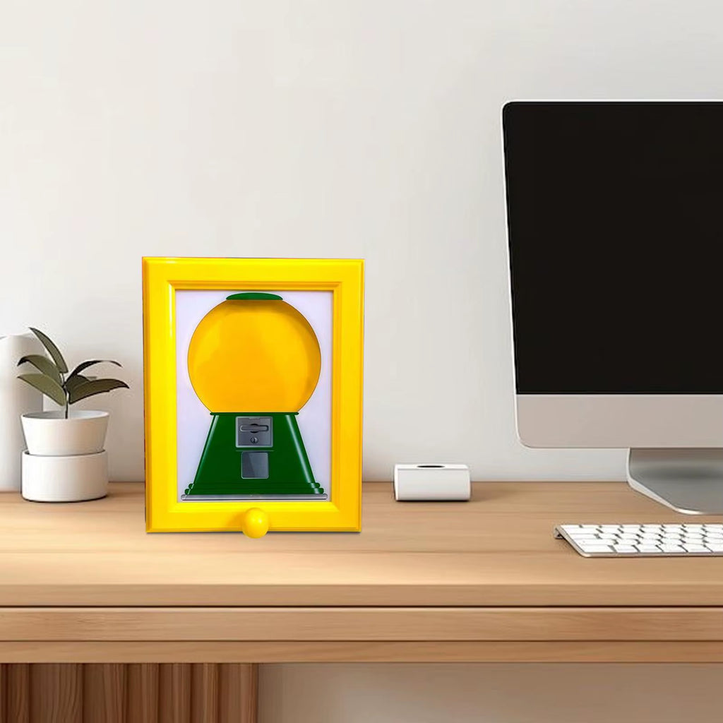 NEW Candy Dispenser Picture Frame Wall Candy Dispenser Picture Frame Creative Vending Toy Decorative Snack Container